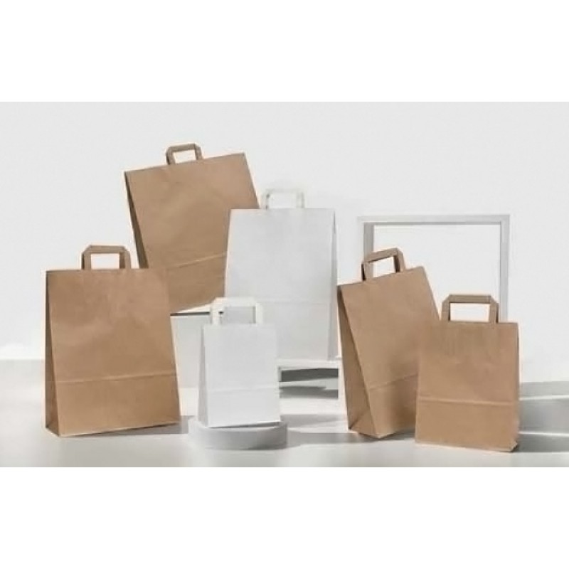 Shopper Kraft bianco